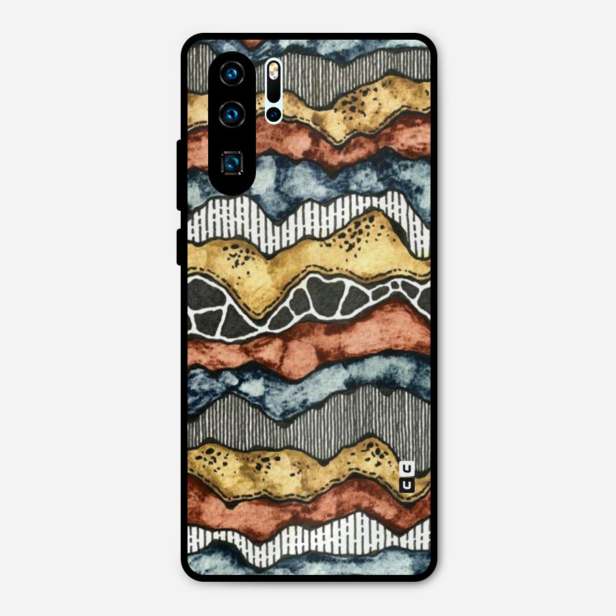 Best Texture Pattern Metal Back Case for Huawei P30 Pro