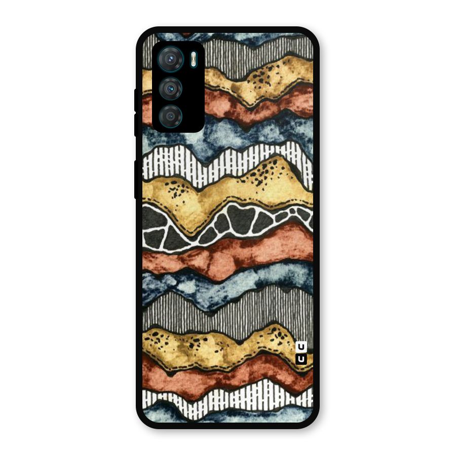 Best Texture Pattern Metal Back Case for Moto G42