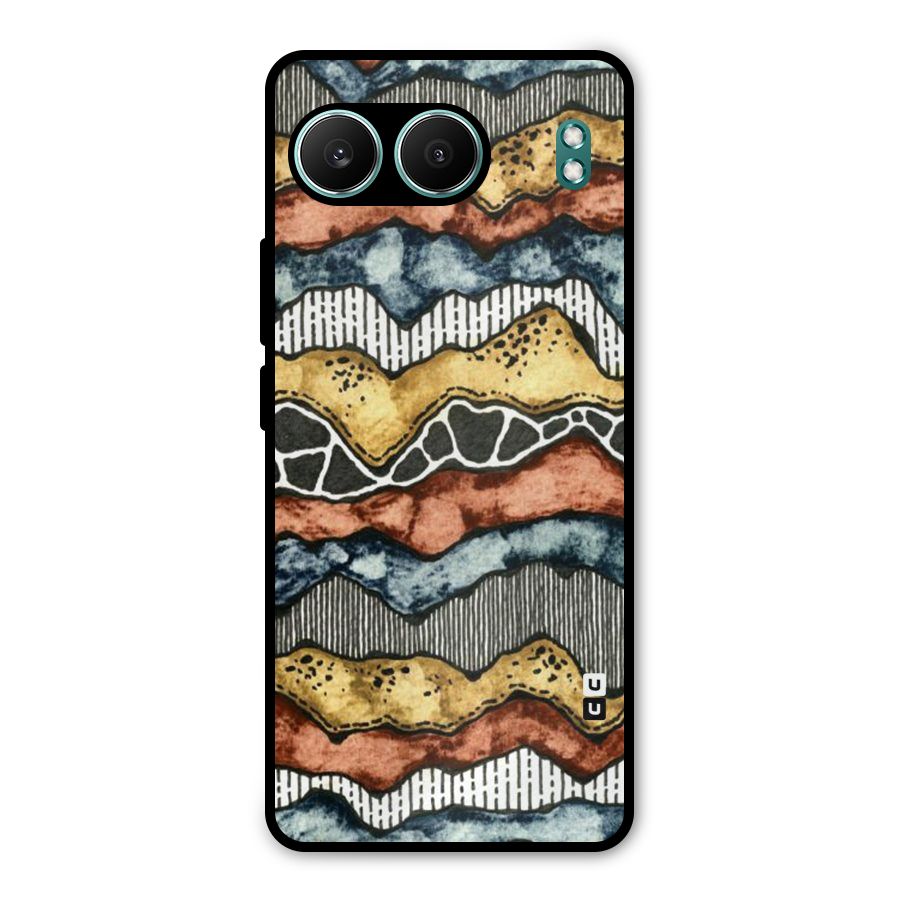 Best Texture Pattern Metal Back Case for OnePlus Nord 4