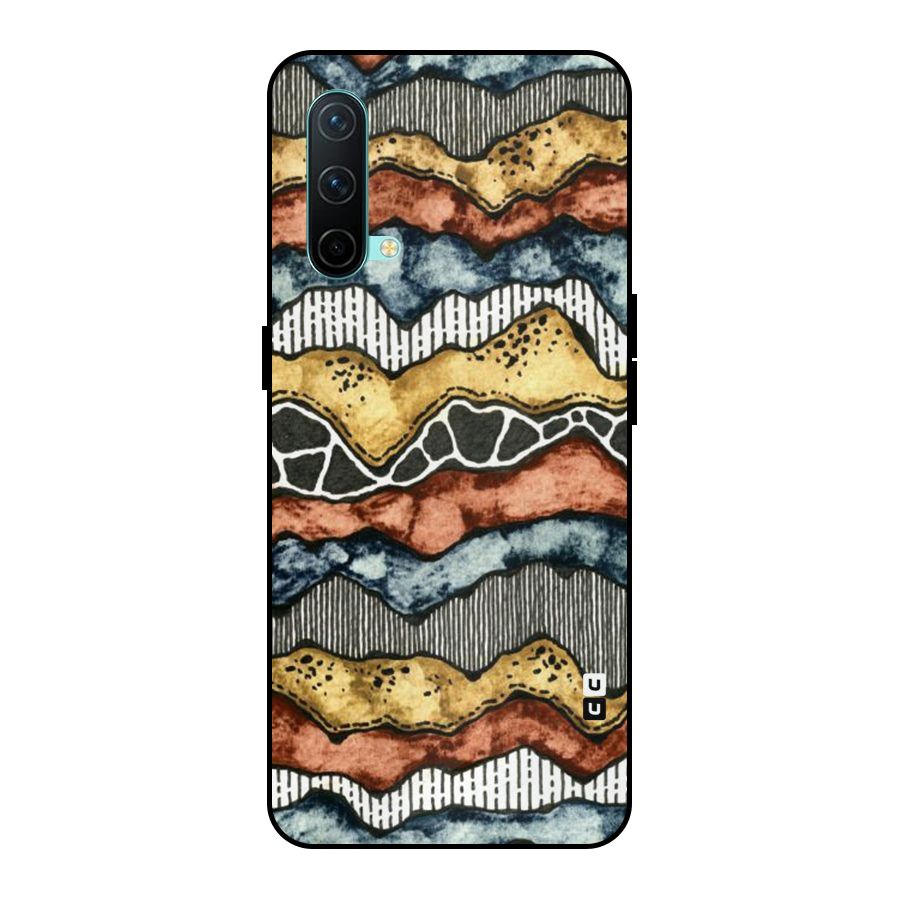Best Texture Pattern Metal Back Case for OnePlus Nord CE 5G