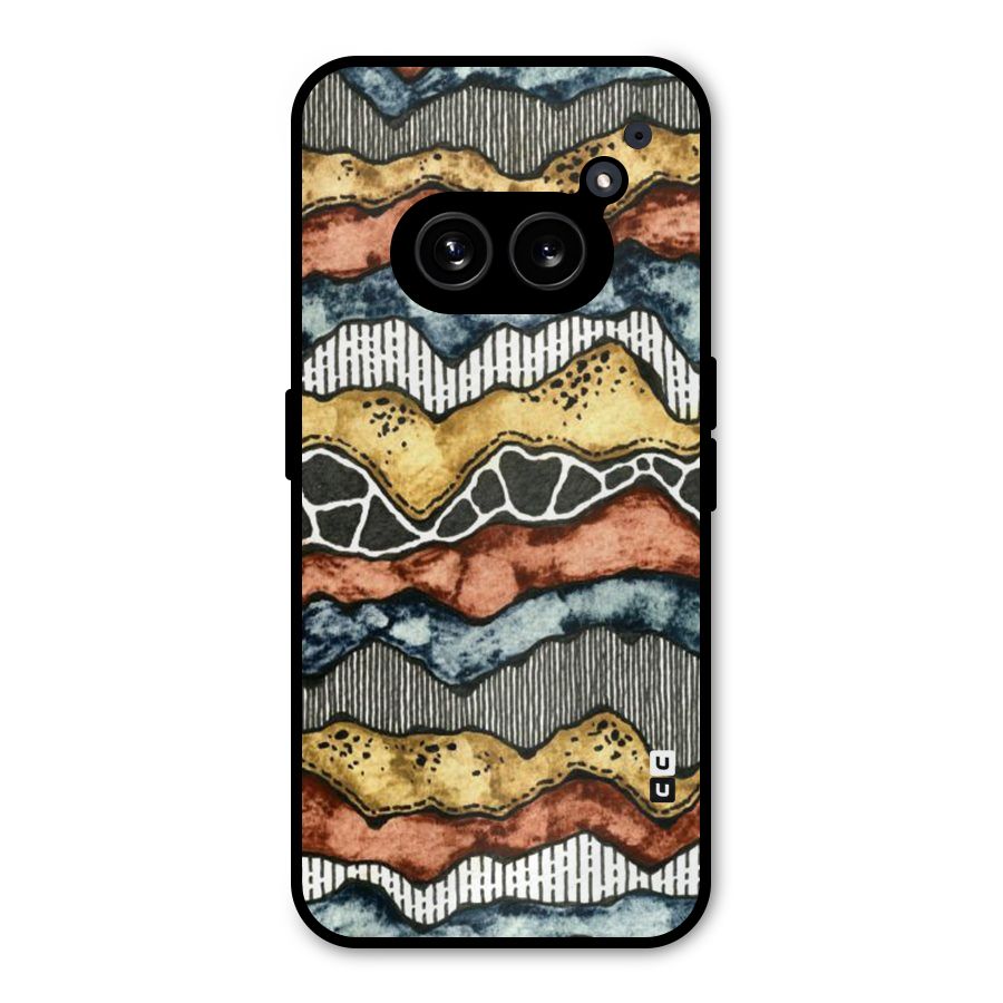 Best Texture Pattern Metal Back Case for Nothing Phone 2a