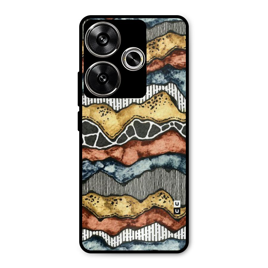 Best Texture Pattern Metal Back Case for Poco F6