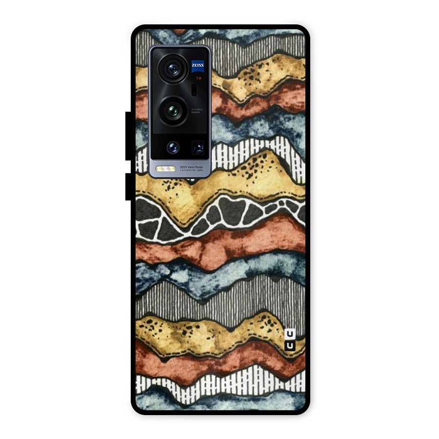 Best Texture Pattern Metal Back Case for Vivo X60 Pro Plus