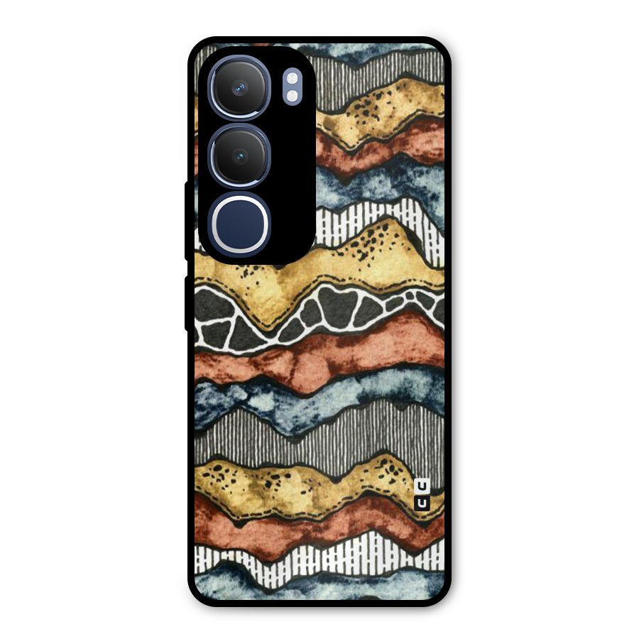Best Texture Pattern Metal Back Case for Vivo Y29