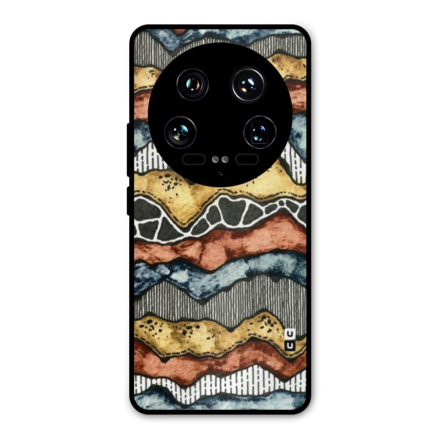 Best Texture Pattern Metal Back Case for Xiaomi 14 Ultra