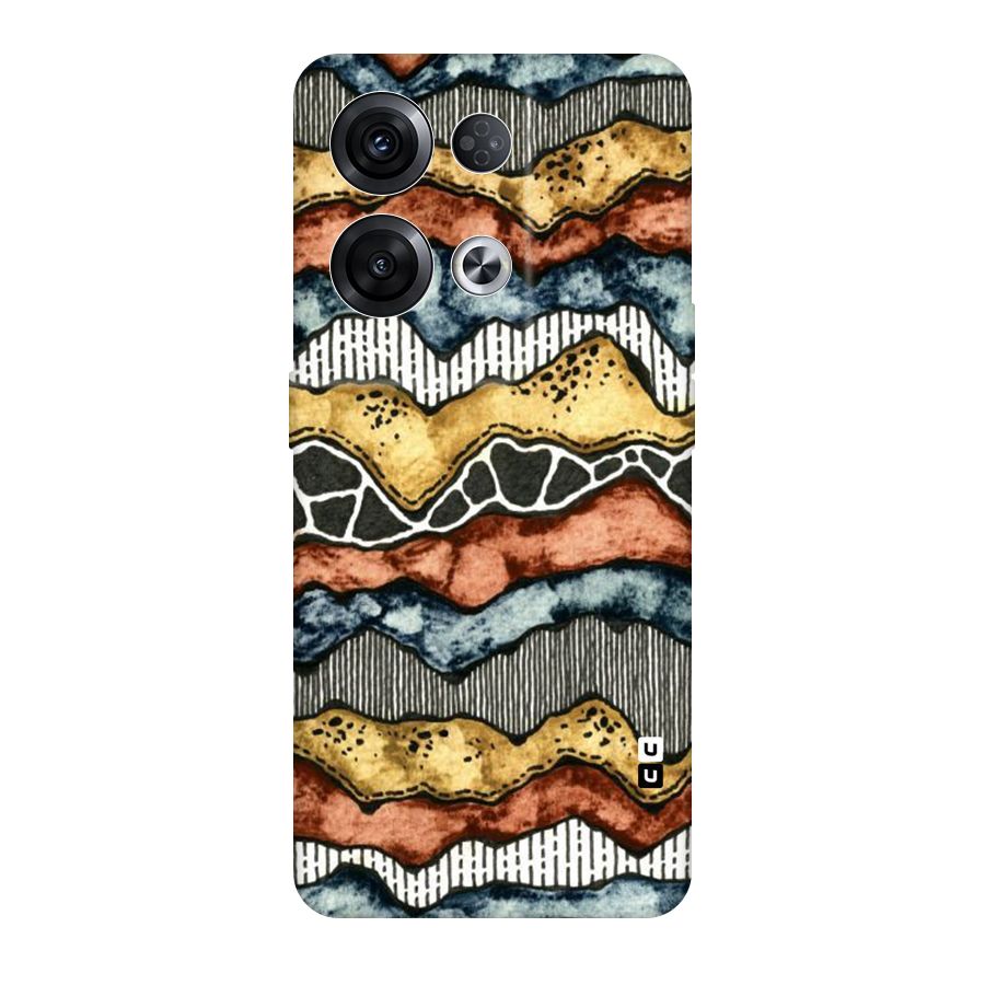 Best Texture Pattern Original Polycarbonate Back Case for Oppo Reno8 Pro 5G