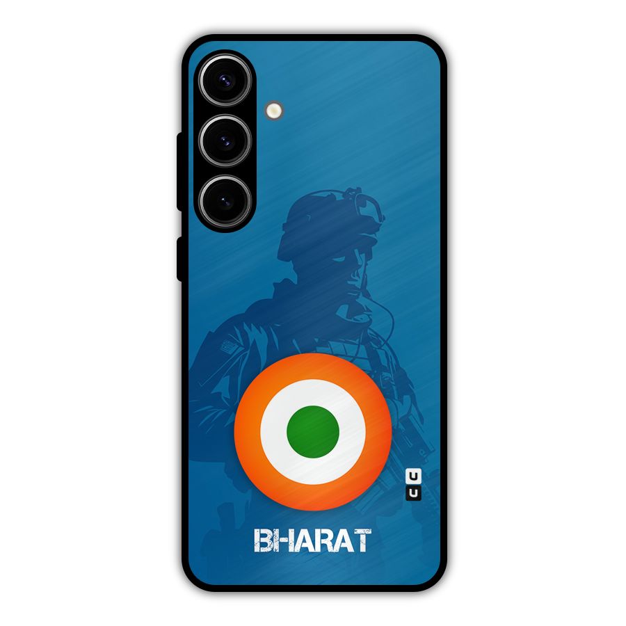Bharat Commando Metal Back Case for Galaxy S24 Plus