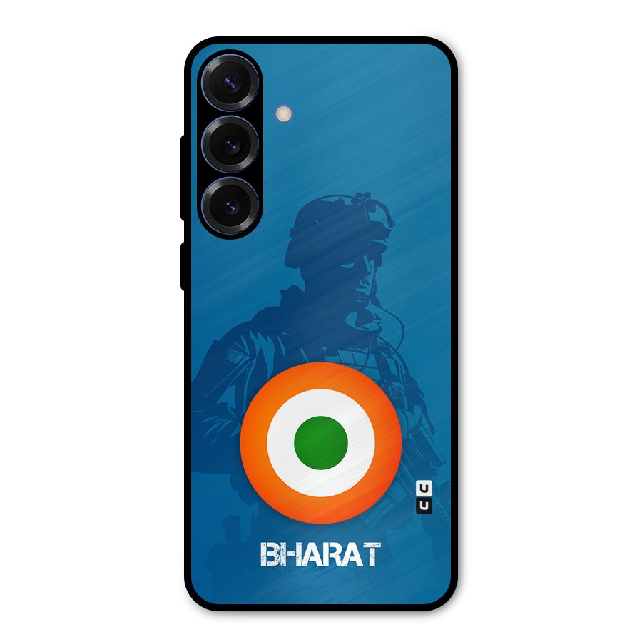 Bharat Commando Metal Back Case for Galaxy S25 Plus
