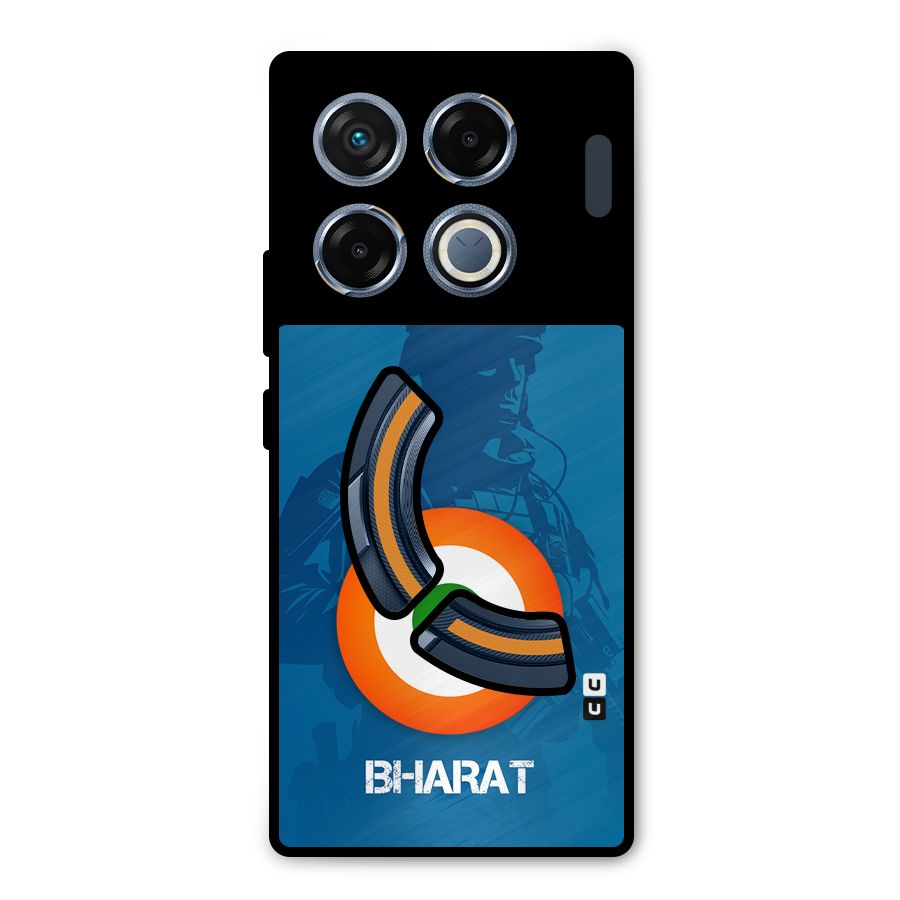 Bharat Commando Metal Back Case for Infinix GT 20 Pro
