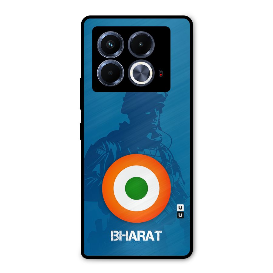 Bharat Commando Metal Back Case for Infinix Note 40 5G