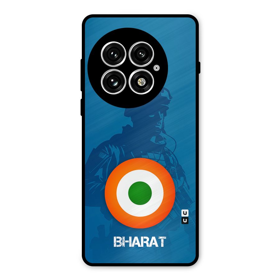 Bharat Commando Metal Back Case for OnePlus 13