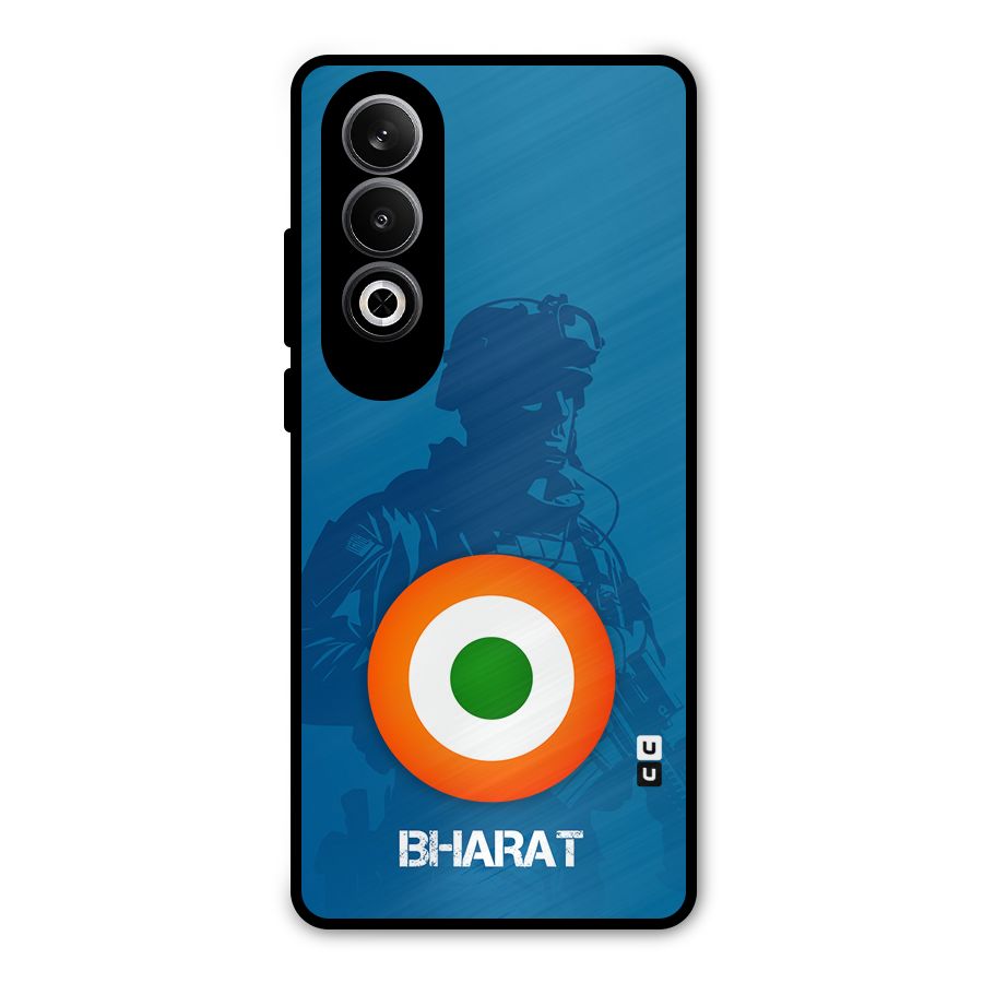 Bharat Commando Metal Back Case for OnePlus Nord CE4