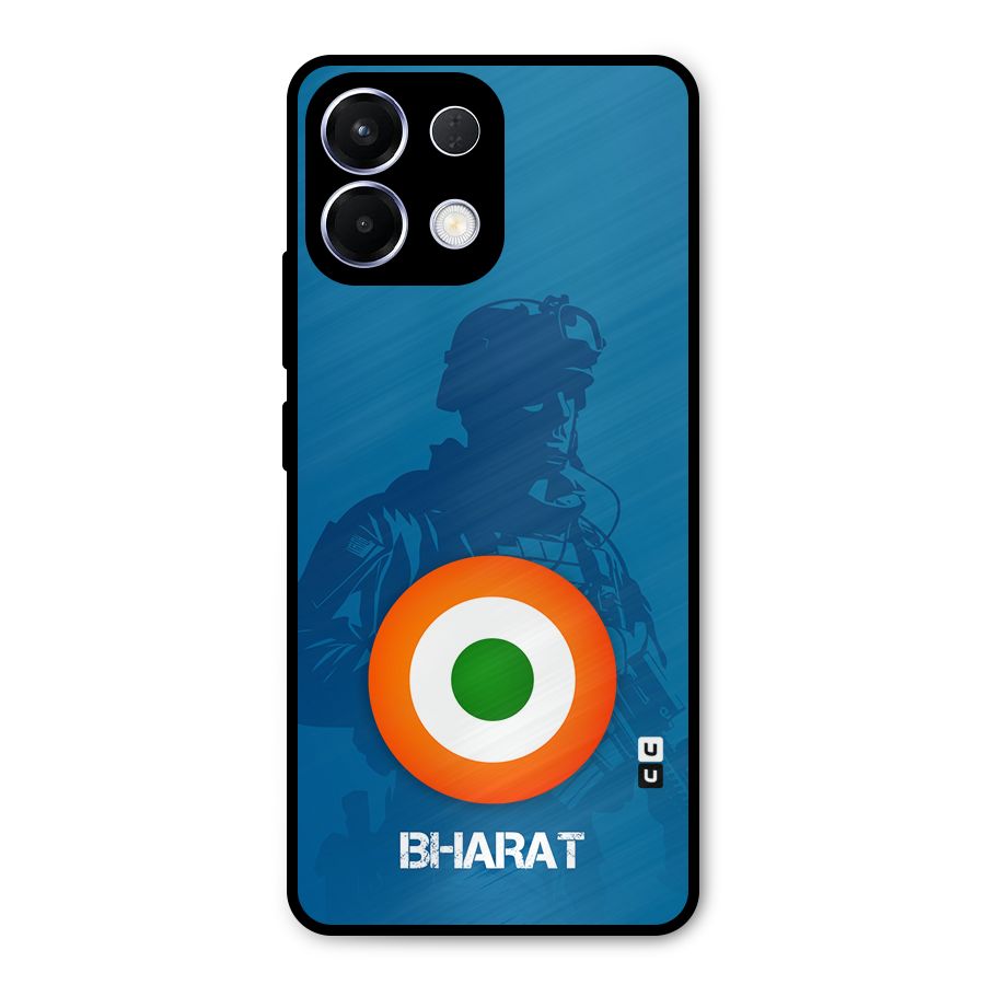 Bharat Commando Metal Back Case for Oppo K13