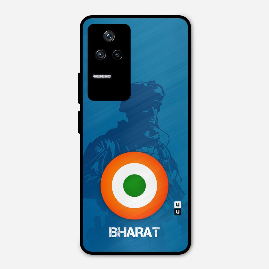 Bharat Commando Metal Back Case for Poco F4 5G