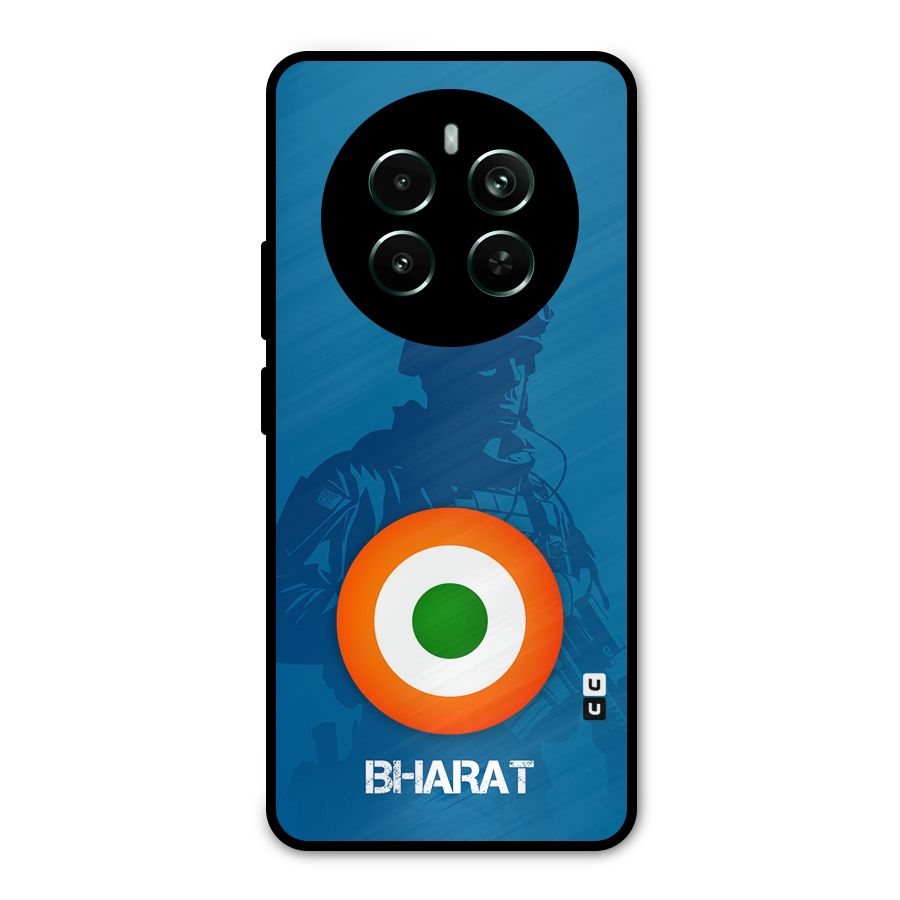 Bharat Commando Metal Back Case for Realme Narzo 70 Pro