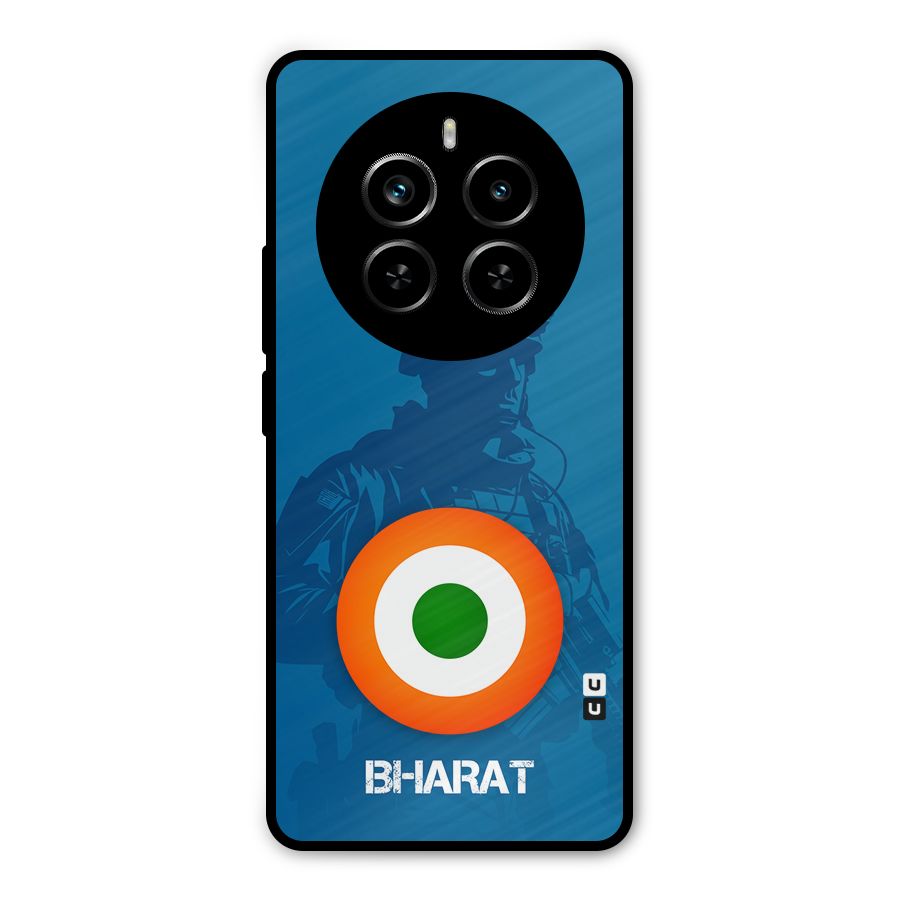 Bharat Commando Metal Back Case for Realme P1 Pro