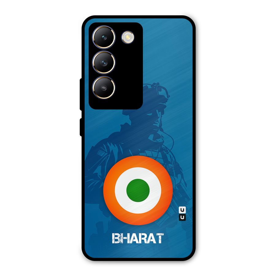 Bharat Commando Metal Back Case for Vivo T3 5G