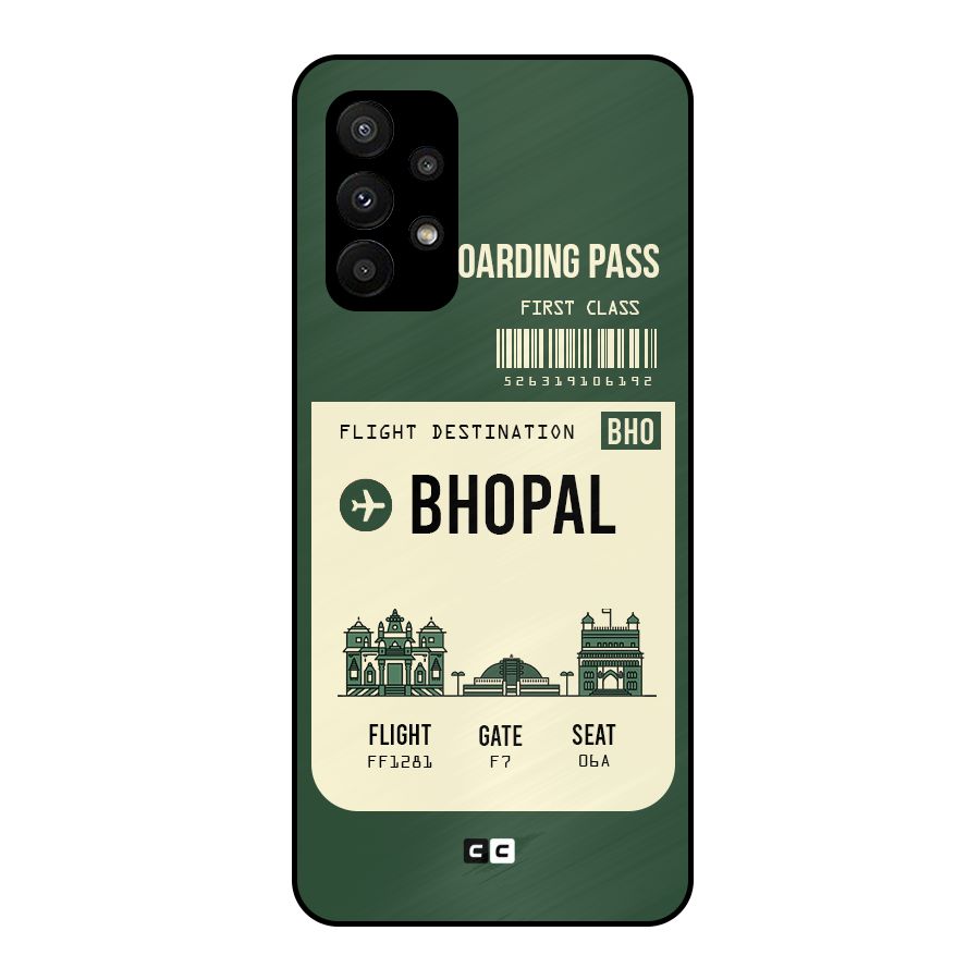 Bhopal Boarding Pass Metal Back Case for Galaxy A23