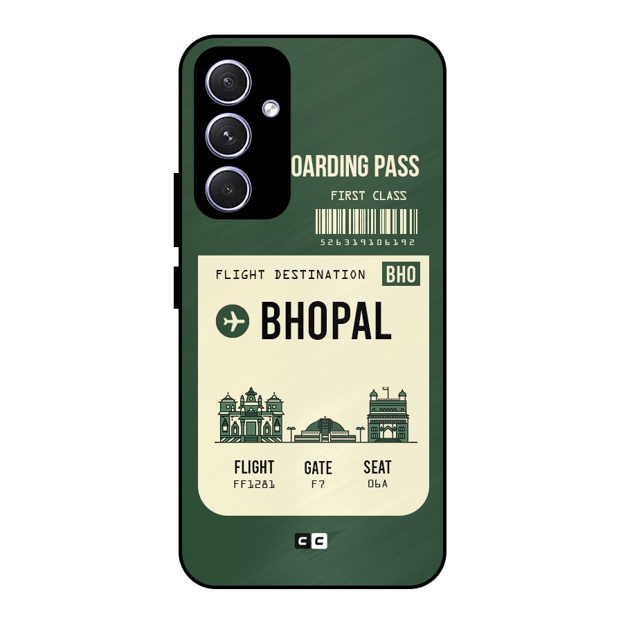 Bhopal Boarding Pass Metal Back Case for Galaxy A54