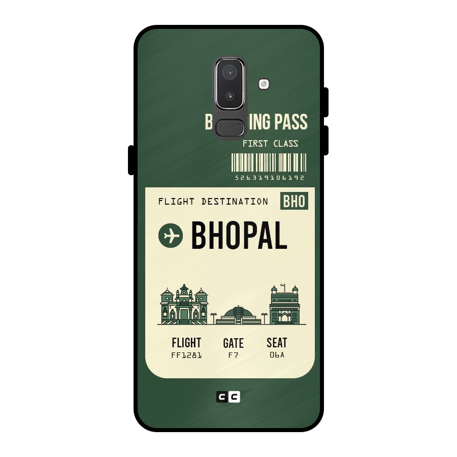 Bhopal Boarding Pass Metal Back Case for Galaxy On8 (2018)