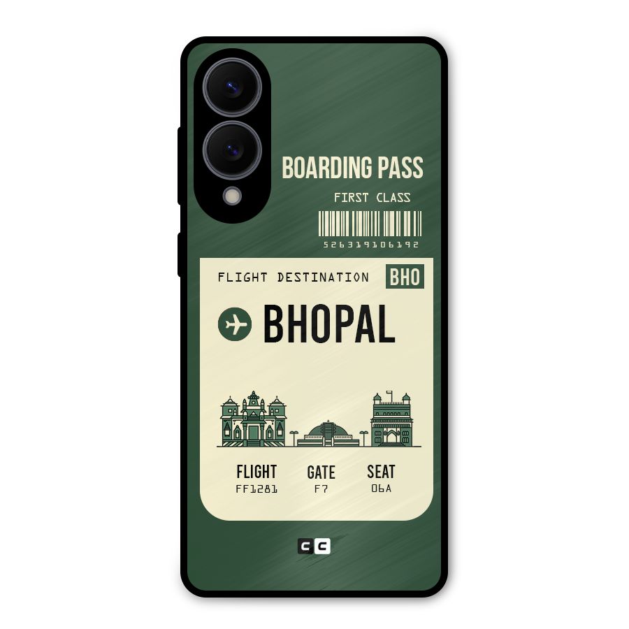Bhopal Boarding Pass Metal Back Case for Galaxy S25 Edge
