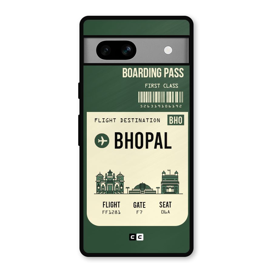 Bhopal Boarding Pass Metal Back Case for Google Pixel 7a