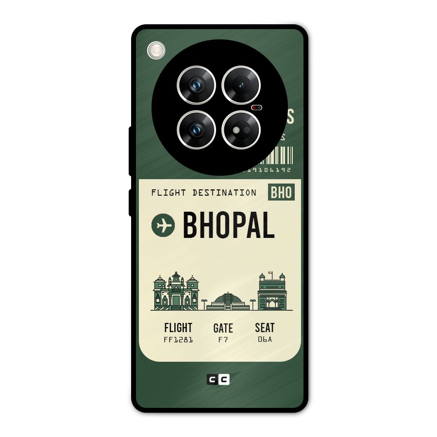 Bhopal Boarding Pass Metal Back Case for Infinix Zero 40 5G