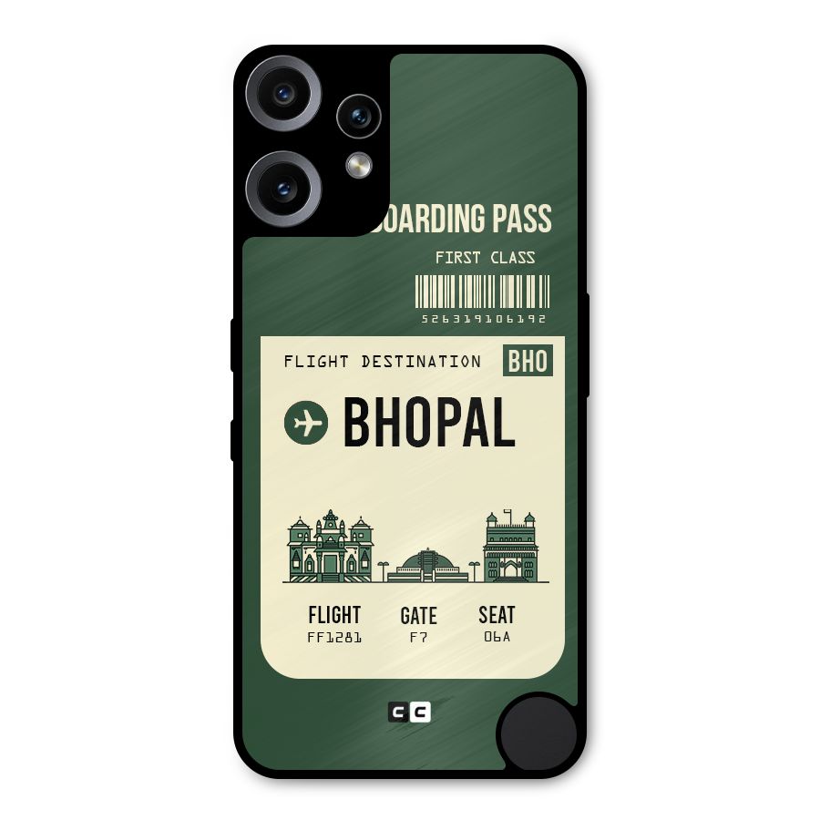 Bhopal Boarding Pass Metal Back Case for Nothing CMF Phone 2 Pro