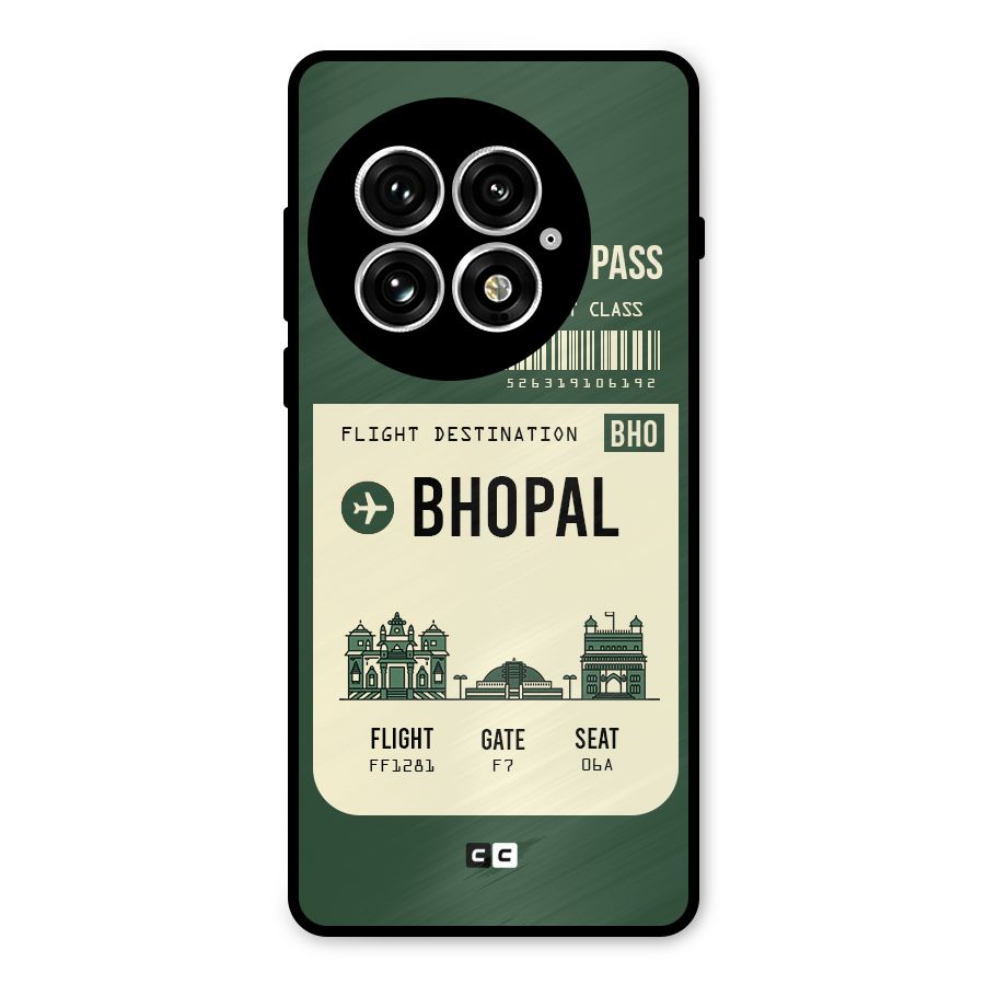 Bhopal Boarding Pass Metal Back Case for OnePlus 13