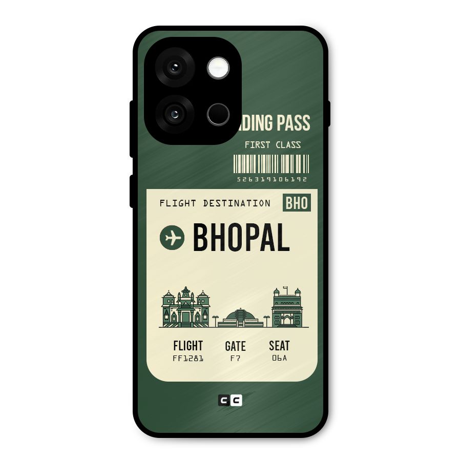 Bhopal Boarding Pass Metal Back Case for OnePlus 13s