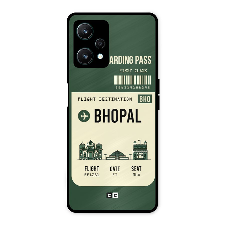 Bhopal Boarding Pass Metal Back Case for Realme 9 Pro 5G