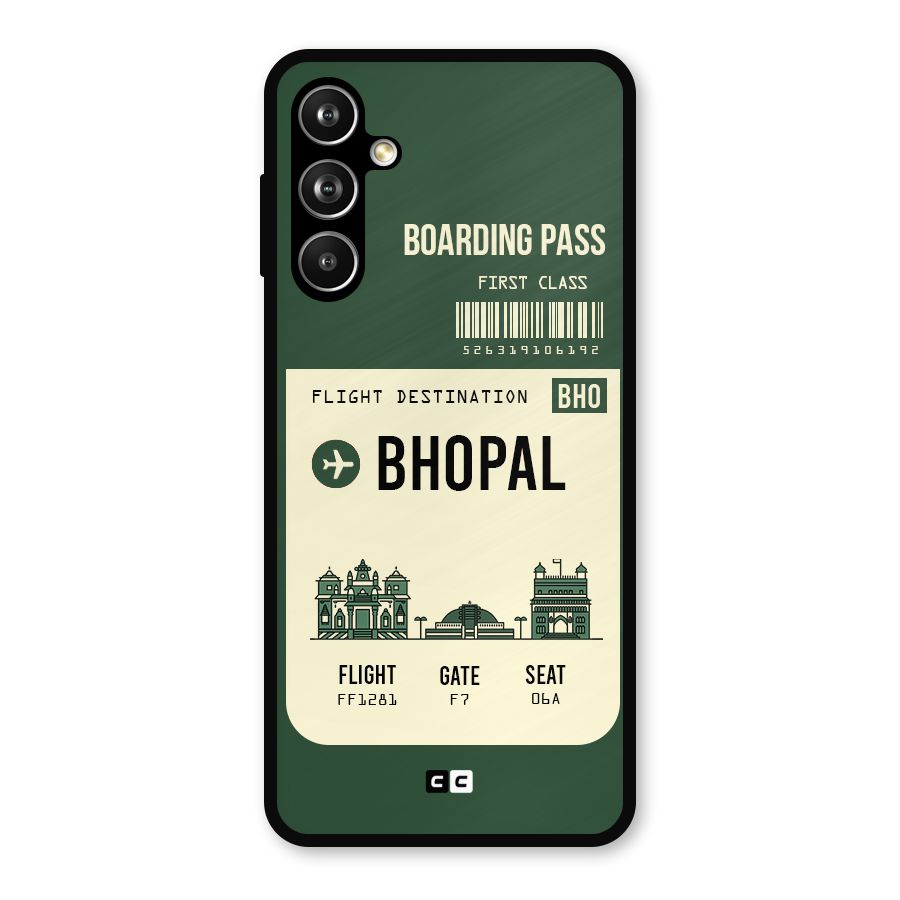 Bhopal Boarding Pass Metal Back Case for Samsung Galaxy M54