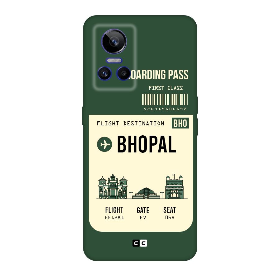 Bhopal Boarding Pass Original Polycarbonate Back Case for Realme GT Neo 3