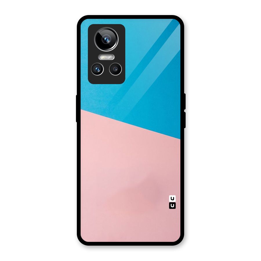 Bicolor Design Glass Back Case for Realme GT Neo 3