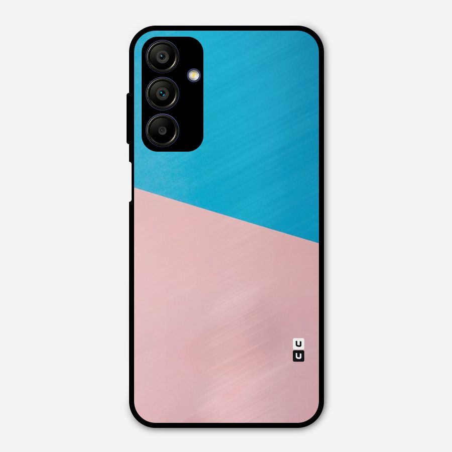 Bicolor Design Metal Back Case for Galaxy A15 5G