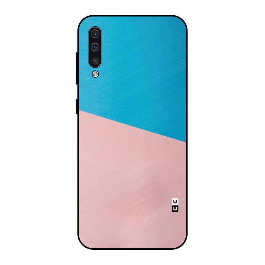 Bicolor Design Metal Back Case for Galaxy A50