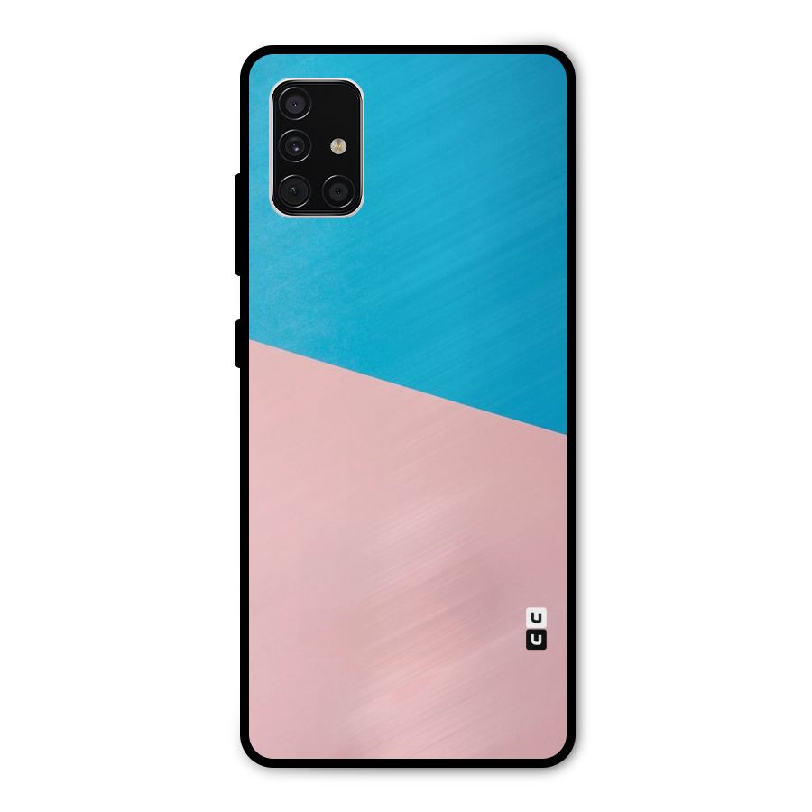 Bicolor Design Metal Back Case for Galaxy A51