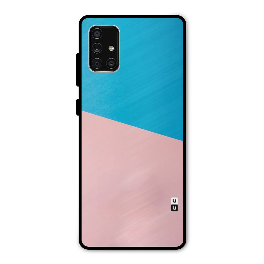 Bicolor Design Metal Back Case for Galaxy A71