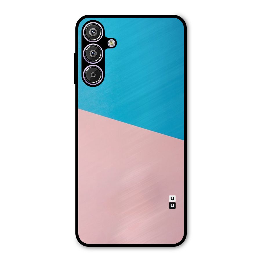 Bicolor Design Metal Back Case for Galaxy F15