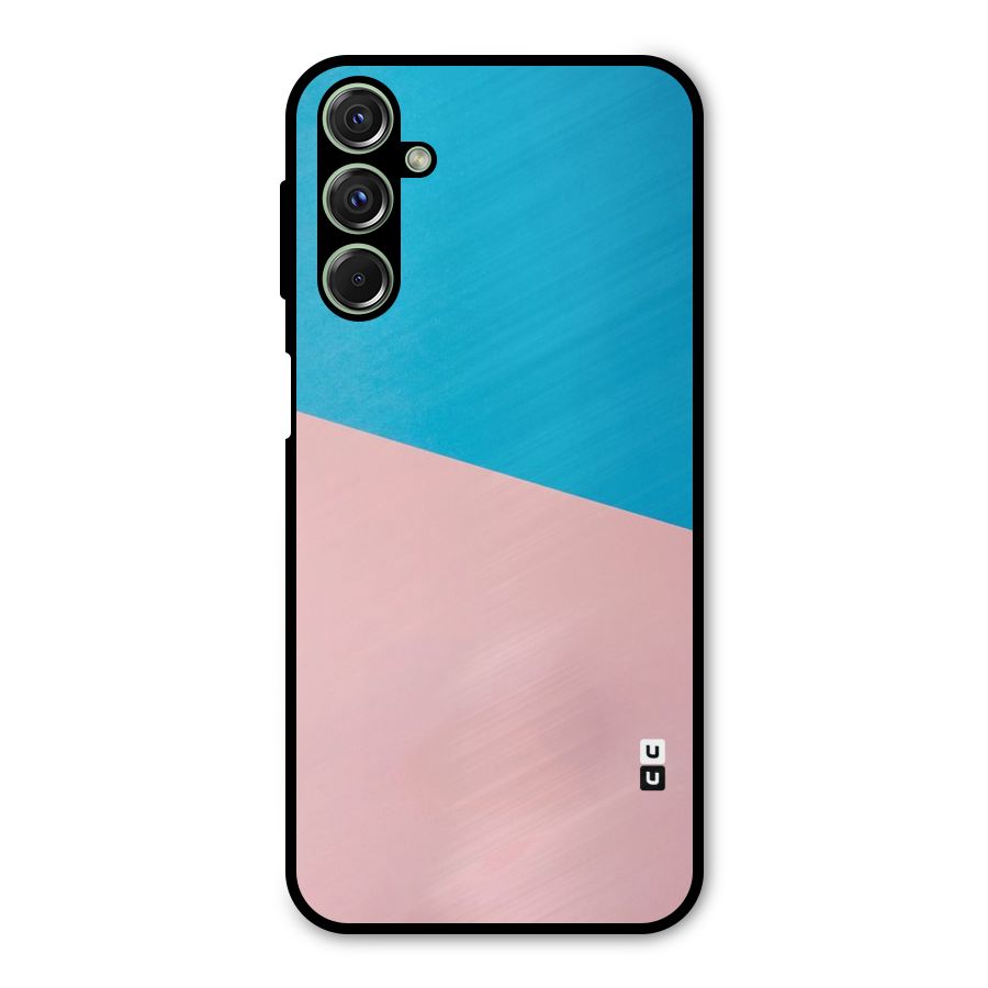 Bicolor Design Metal Back Case for Galaxy F34