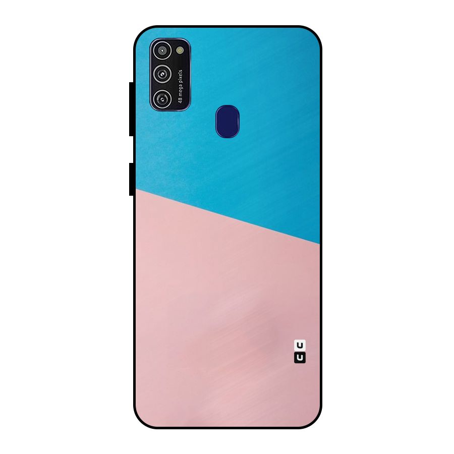 Bicolor Design Metal Back Case for Galaxy M21