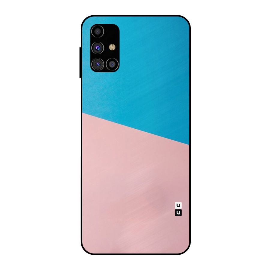 Bicolor Design Metal Back Case for Galaxy M31s