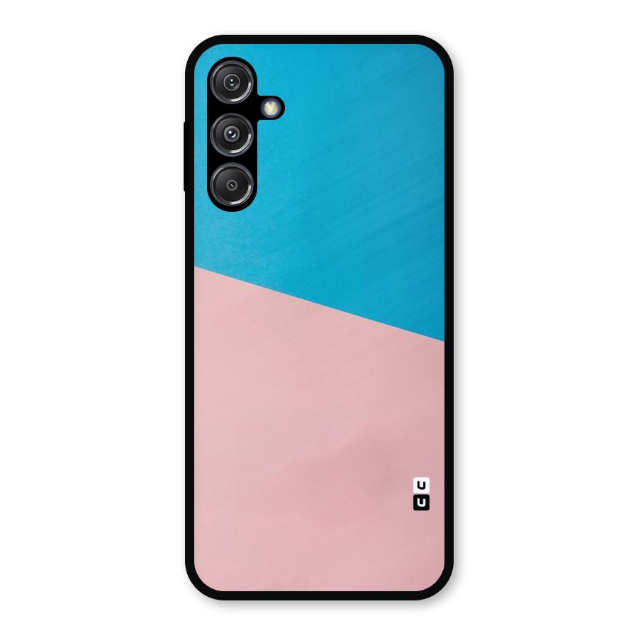 Bicolor Design Metal Back Case for Galaxy M34 5G