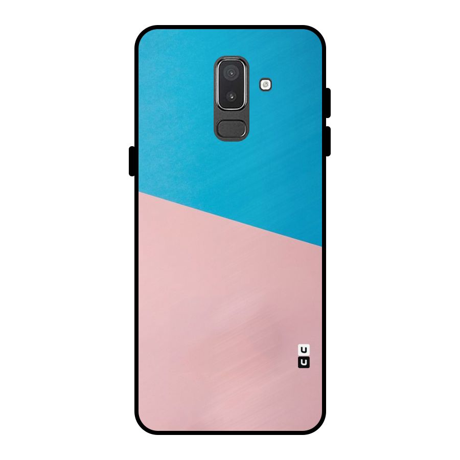 Bicolor Design Metal Back Case for Galaxy On8 (2018)