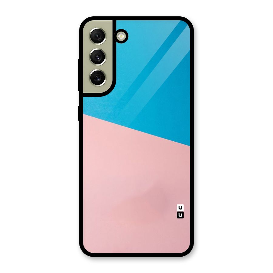 Bicolor Design Metal Back Case for Galaxy S21 FE 5G (2023)