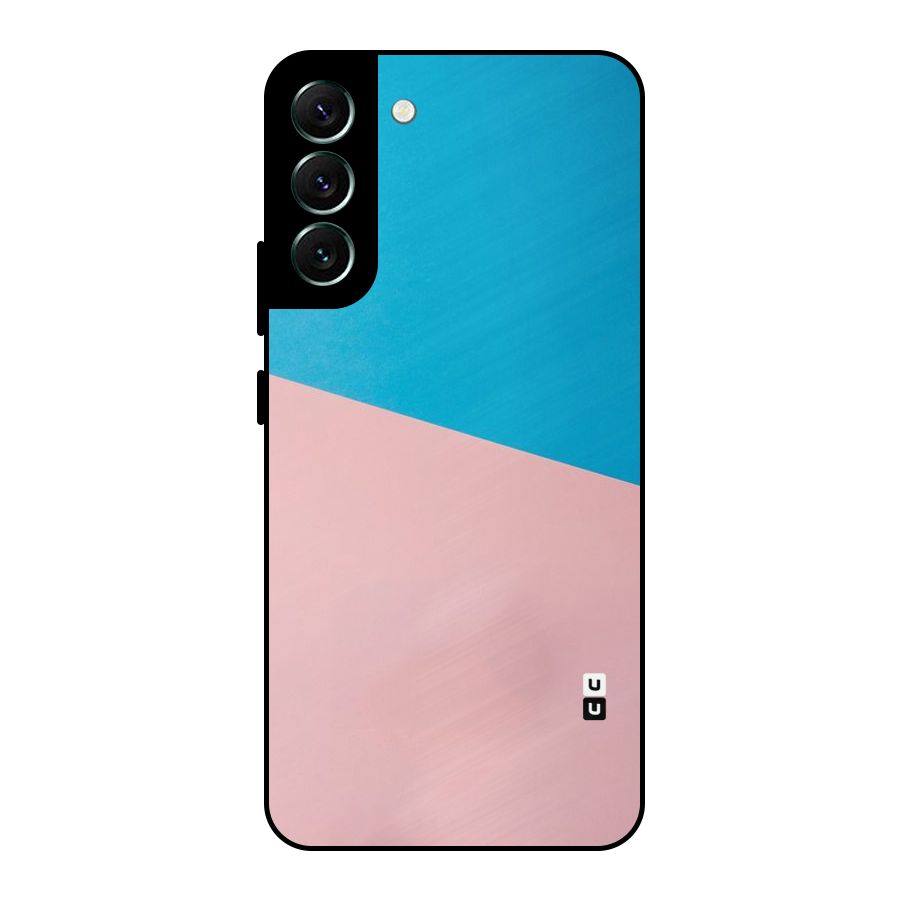Bicolor Design Metal Back Case for Galaxy S22 Plus 5G
