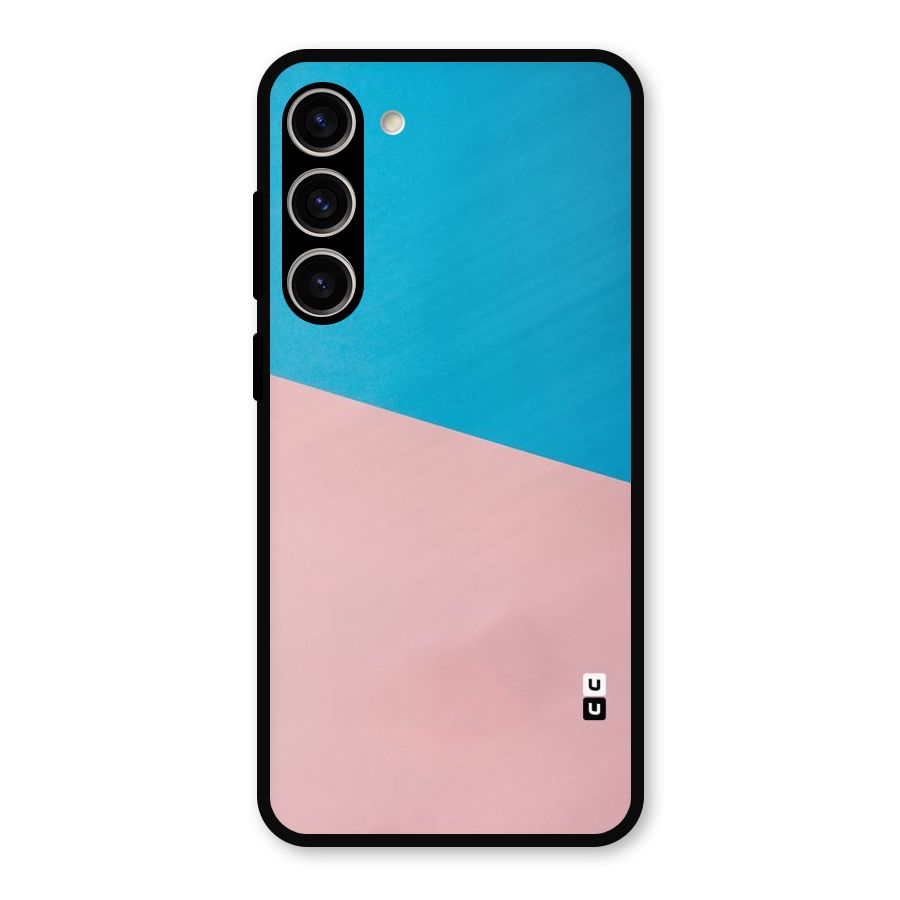 Bicolor Design Metal Back Case for Galaxy S23 Plus
