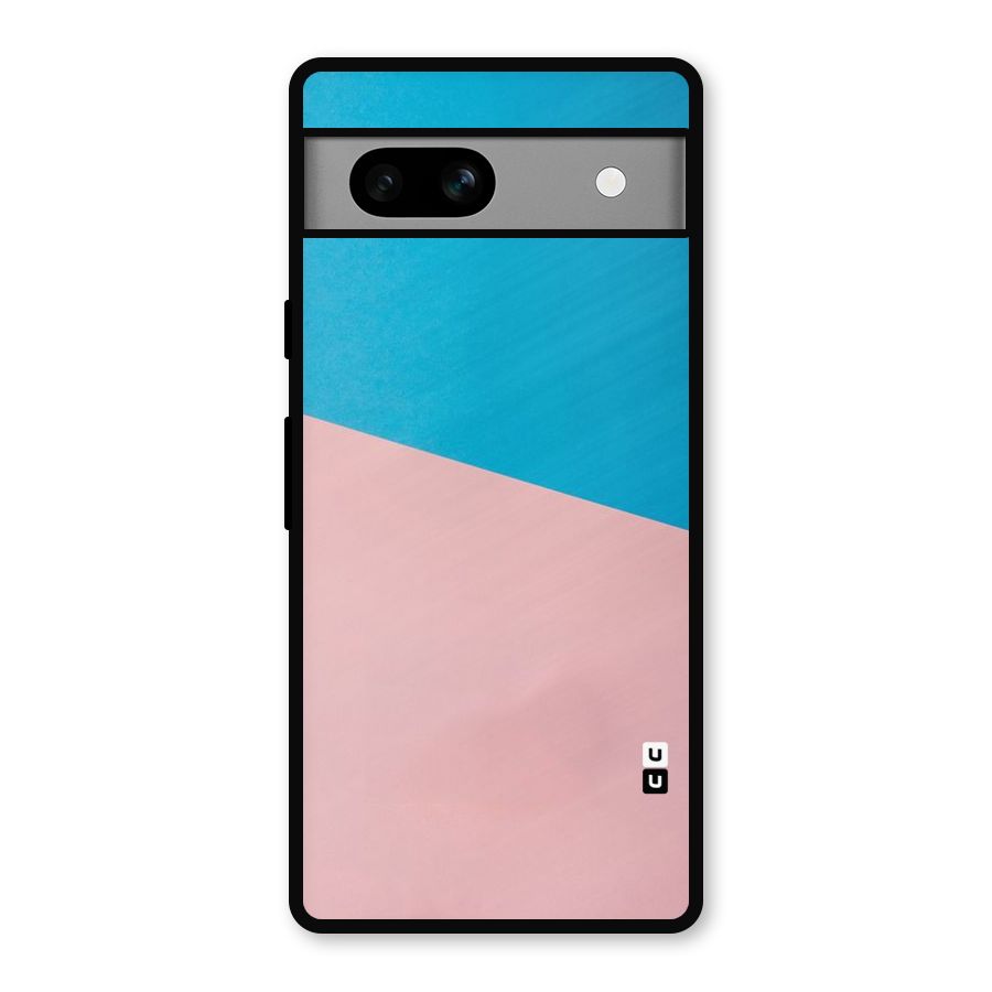 Bicolor Design Metal Back Case for Google Pixel 7a