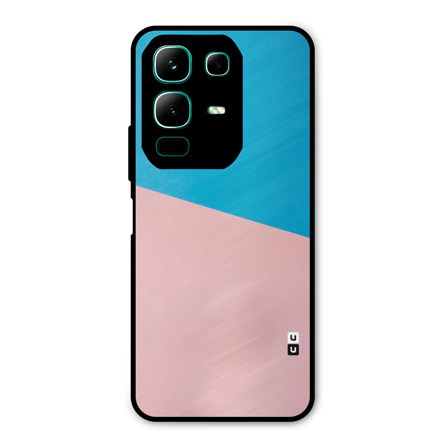 Bicolor Design Metal Back Case for Infinix Note 50x