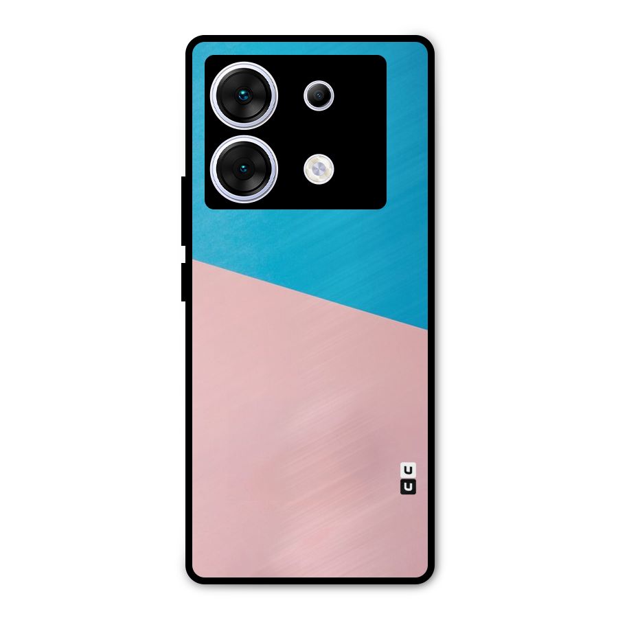 Bicolor Design Metal Back Case for Infinix Zero 30 5G